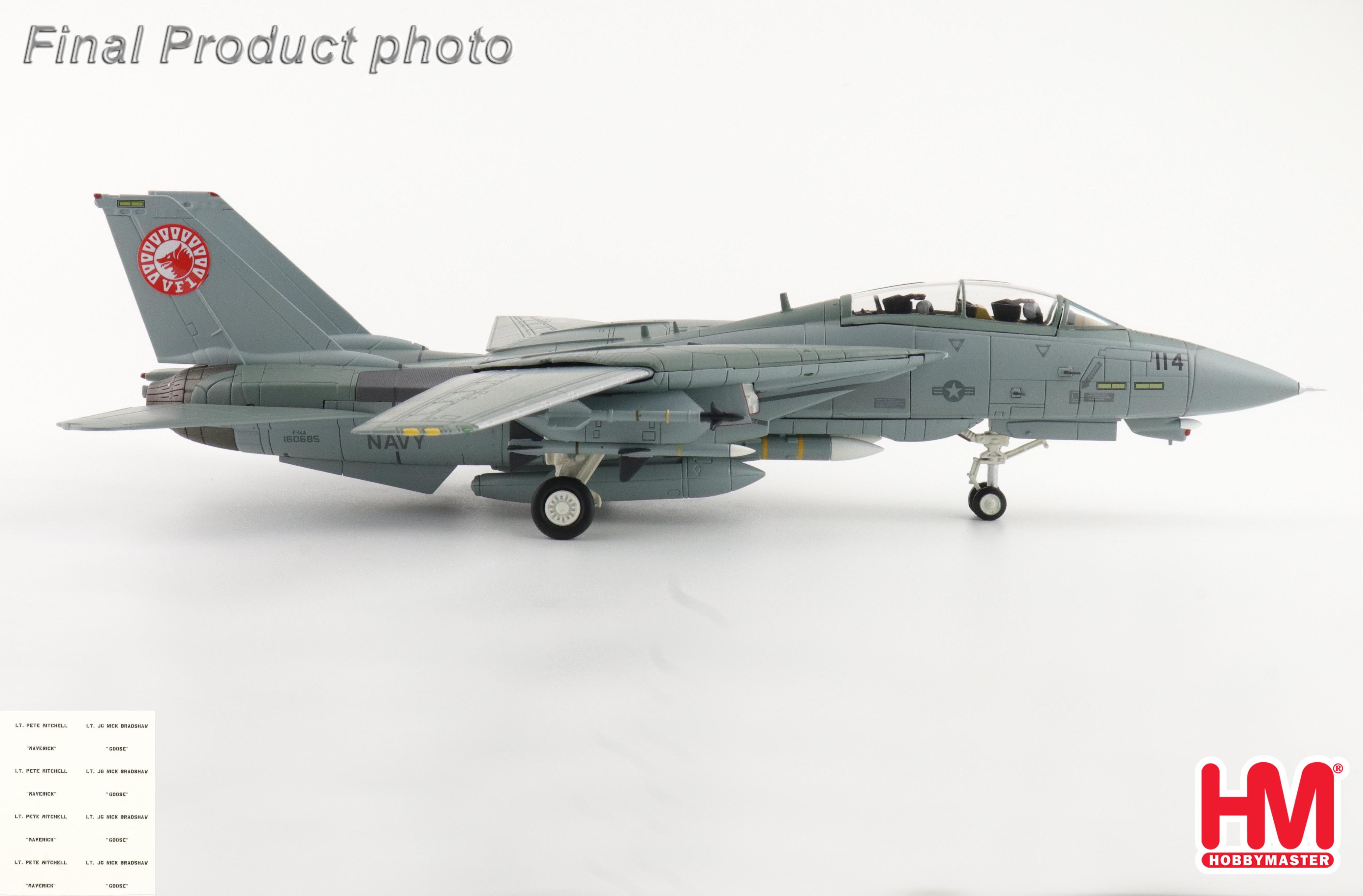 F-14A Tomcat 160665, VF-1, US Navy (w/optional decal)